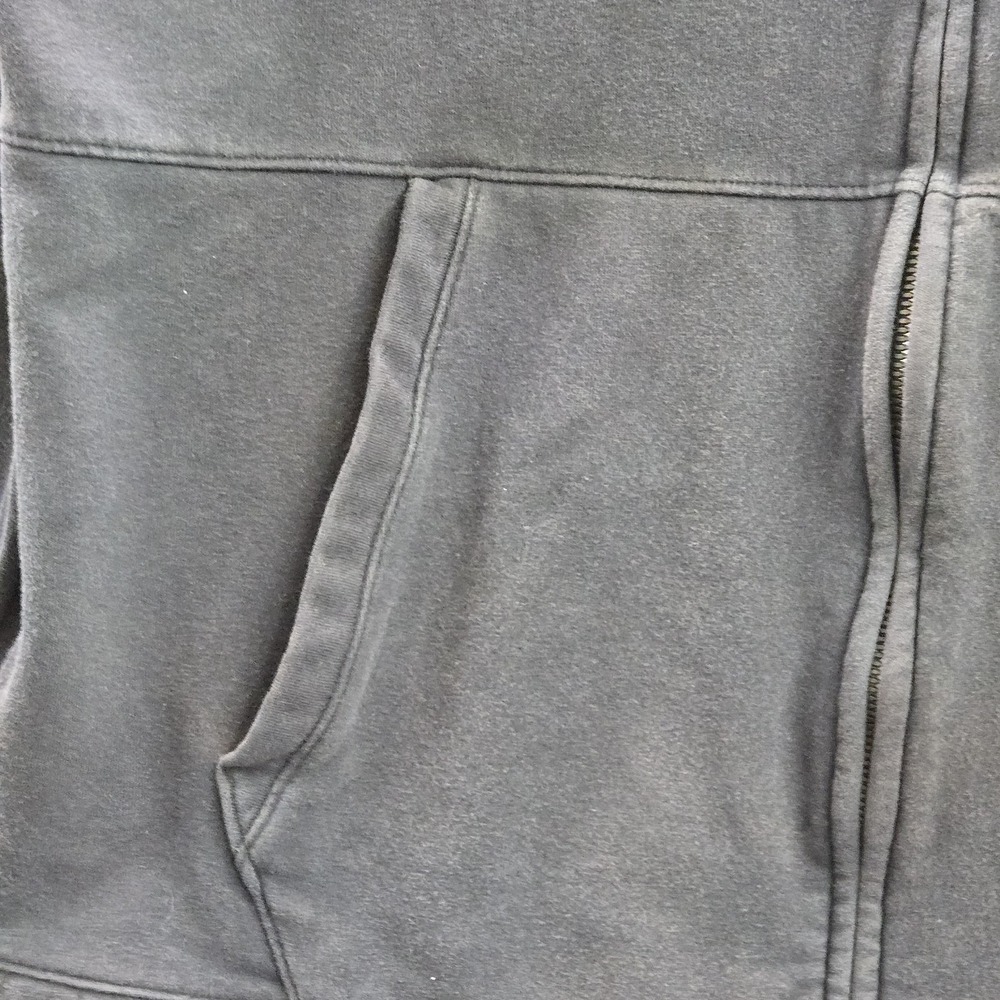 Under Armour Men Hoodie L Black Embroidered Fleece Coldgear Activewear Zipper - Picture 5 of 13